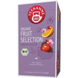 TEEKANNE Organic Fruit Selection - 20 double chamber teabags
