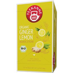 TEEKANNE Bio Organic Ginger Lemon - 20 torebek dwukomorowych