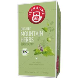 TEEKANNE Bio Organic Mountain Herbs - 20 sachets double chambre