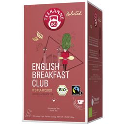 TEEKANNE Bio Luxury Cup English Breakfast Club  - 25 Pyramidenbeutel