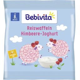 Bebivita Frambozen Yoghurt Rijstwafel - 30 g