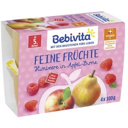 Bebivita Feine Früchte - Himbeere in Apfel-Birne