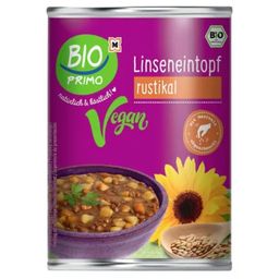 BIO PRIMO Organic Ready-to Eat Vegan Lentil Stew - 400 g