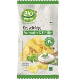 Chips Bio - Crème Acide et Herbes Aromatiques - 100 g