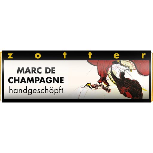 Zotter Schokolade Bio mini Marc de Champagne