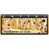 Zotter Schokolade Bio lesní plody s vanilkou