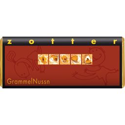 Zotter Schokoladen Chocolat Bio "Grattons & Noix"