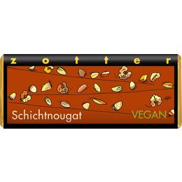 Zotter Schokolade Organic Nougat Layer - 70 g
