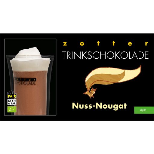 Zotter Schokoladen Mogyoró-nugát Ivócsokoládé