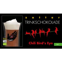 Zotter Schokoladen Bio vroča čokolada - "Chili Bird´s Eye"