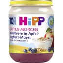 Organic Baby Food Jar - Good Morning Blueberry in Apple Yoghurt Muesli