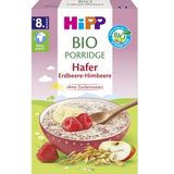HiPP Bio obilná kaše jahodová a malinová