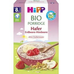 Organic Oat Porridge - Strawberry & Raspberry - 250 g