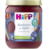 Organic Baby Food Jar - Blueberry in Apple