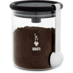 Bialetti Glass Coffee Jar with Spoon for 250 g - 1 Pc.