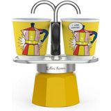 Bialetti MINI Express + 2 Kopjes