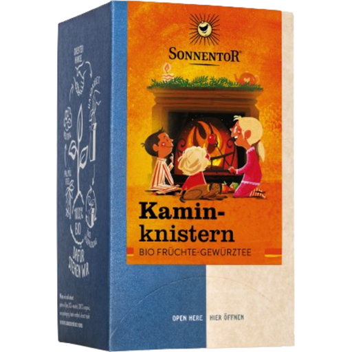 Sonnentor Kaminknistern-čaj - 18 dvoprekatnih vrečk