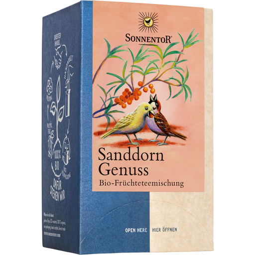 Sonnentor Bio Sanddorn Genuss-Tee  - Teebeutel, 18 Stück