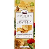 Crackers with Parmesan Cheese & Olive Oil