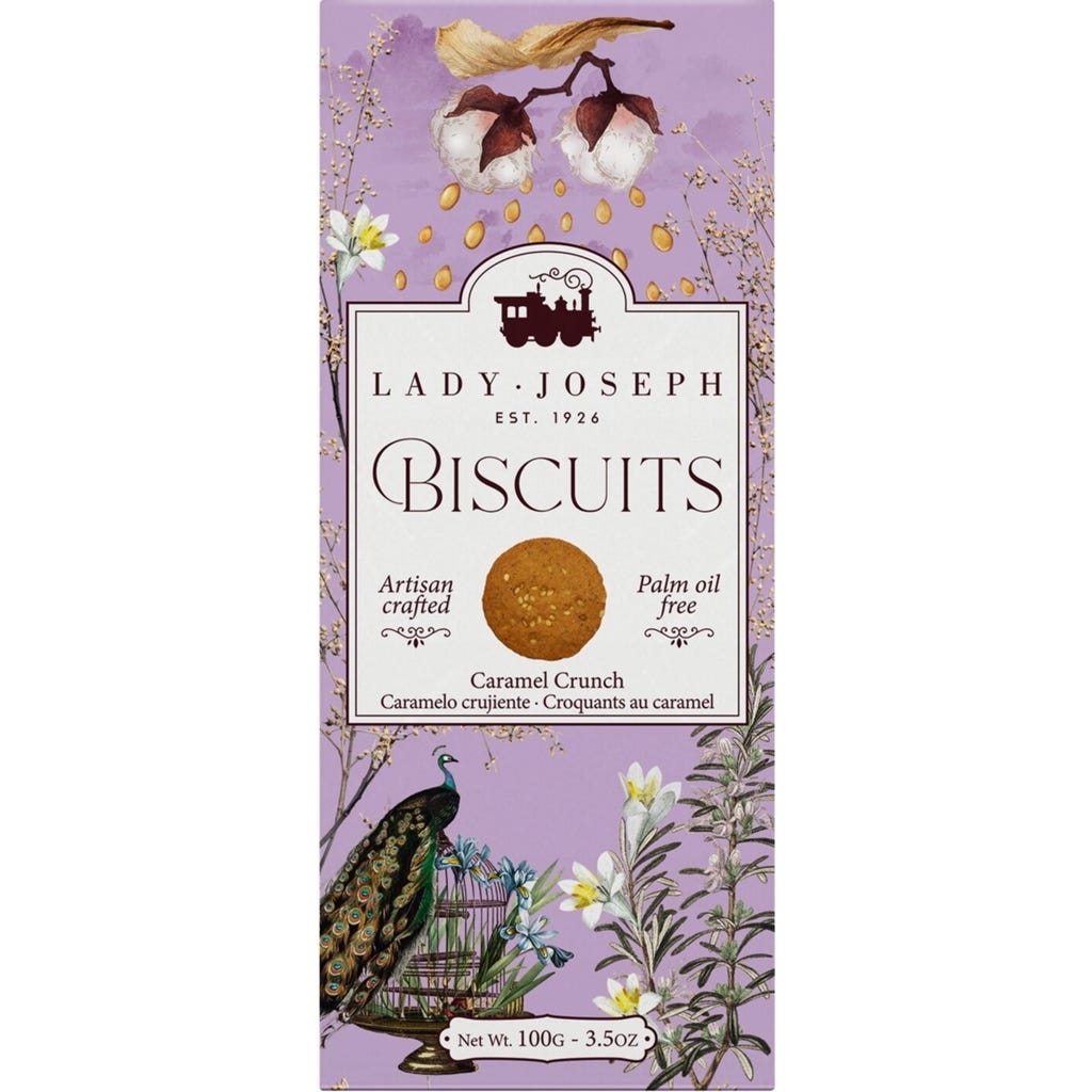 biscuit　レディース　GB XS Lady Joseph Biscuits - Caramel Crunch, 100 g - Piccantino Tienda