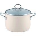 Nouvelle-Avorio Top 3000 Meat Pot with Glass Lid - 1 Pc.