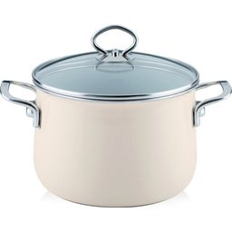 Nouvelle-Avorio Top 3000 Meat Pot with Glass Lid - 1 Pc.