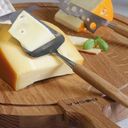 Rezalnik sira z ročajem iz hrastovega lesa - 1 k.