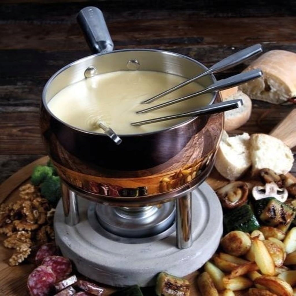 Boska Set in Rame per Fonduta, 1 L - 1 pz.