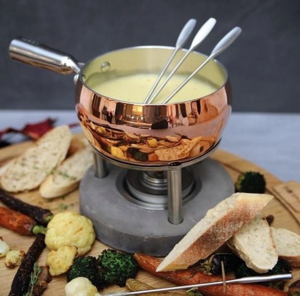 Boska Set in Rame per Fonduta, 1 L - 1 pz.