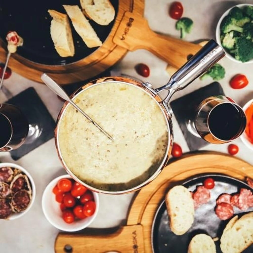 Boska Set in Rame per Fonduta, 1 L - 1 pz.