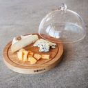 Boska Life prkénko na sýr s plastovým poklopem - 1 ks