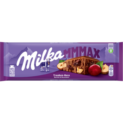Milka Chocolate con Pasas y Avellanas - 270 g