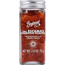 Regional Co. Sea Salt Flakes with Spicy Paprika - 70 g