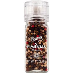 Regional Co. Mixed Pepper with Grinder - 60 g