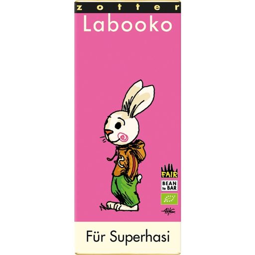Zotter Chocolate Organic Labooko For the Super Bunny - 70 g