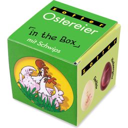 Zotter Schokoladen Bio húsvéti tojások dobozban alkohollal