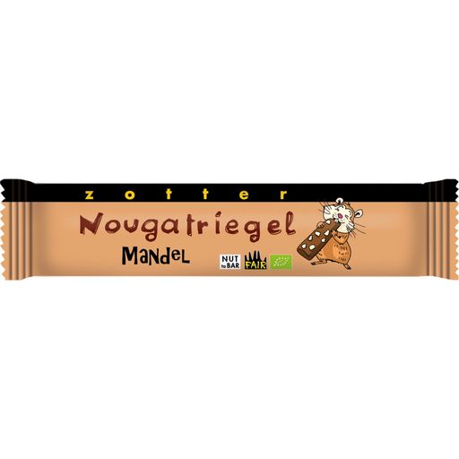 Zotter Schokolade Bio nugátová tyčinka s mandlemi