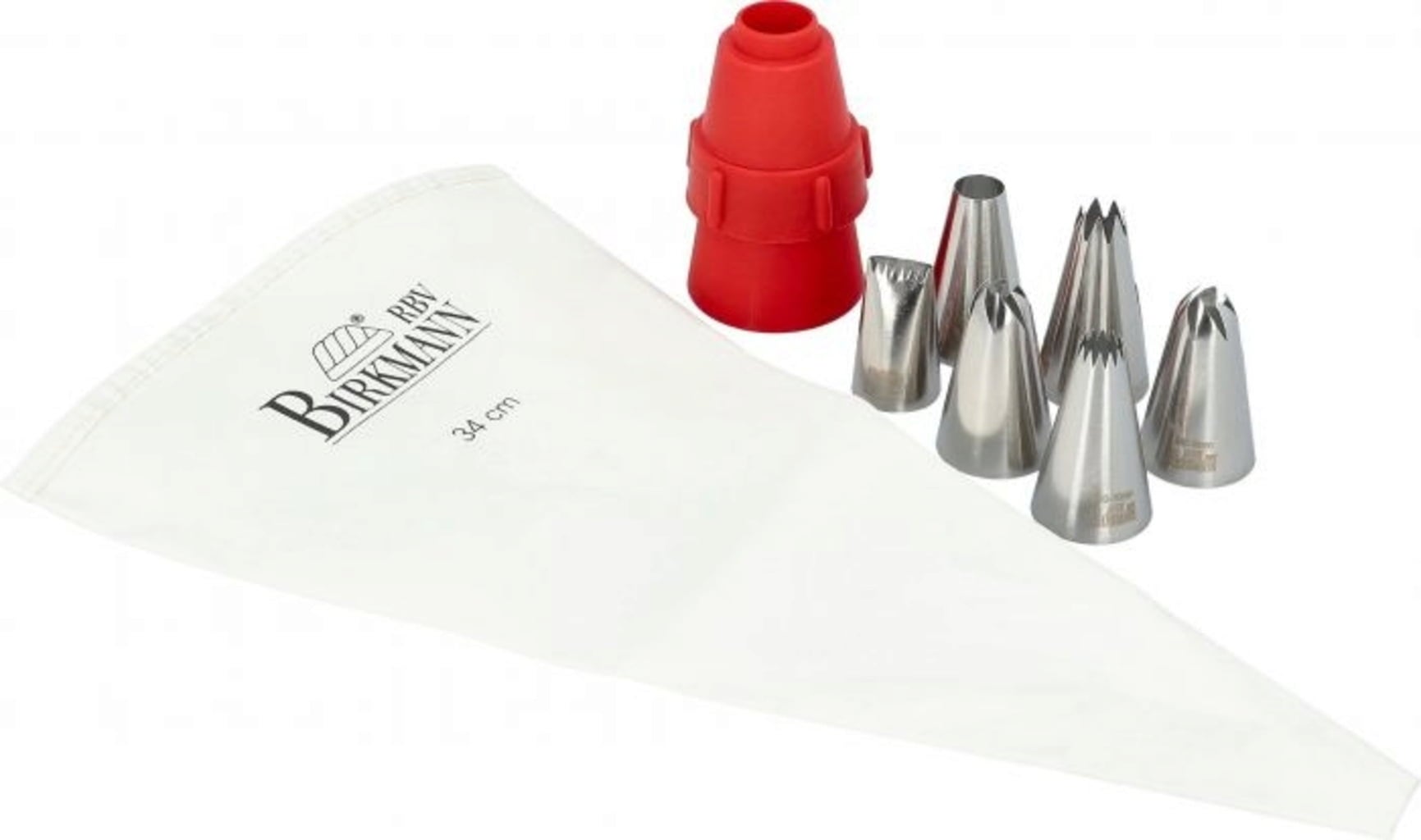 Birkmann Easy Baking - Spuitzakkenset, 8-delig, - 1 set