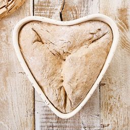 Laib & Seele koš na kynutí těsta, ve tvaru srdce - 1 ks
