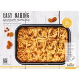 Easy Baking - Rugós, nyitható sütőforma, négyszögletű