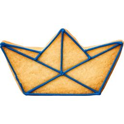 Paper Boat Cookie Cutter, Stainless Steel, 7.5 cm - 1 Pc.