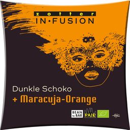 Bio Infusion Dunkle Schoko + Maracuja-Orange - 70 g