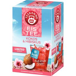 TEEKANNE Eistee - Coconut Hibiscus Ice Tea - 18 double chamber bags