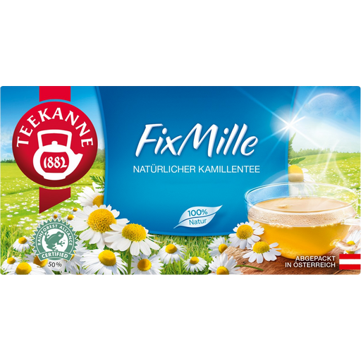 TEEKANNE FixMille Kamille - 20 theezakjes met dubbelgevouwen theekamers
