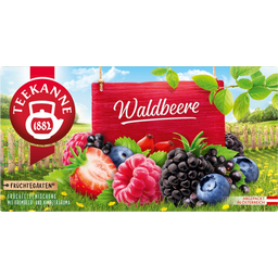 TEEKANNE Früchtegarten Fruit Tea - Wild Berries - 20 double chamber bags