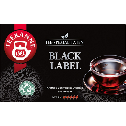 TEEKANNE Black Label RFA Specialty Tea - 20 dvoukomorových sáčků