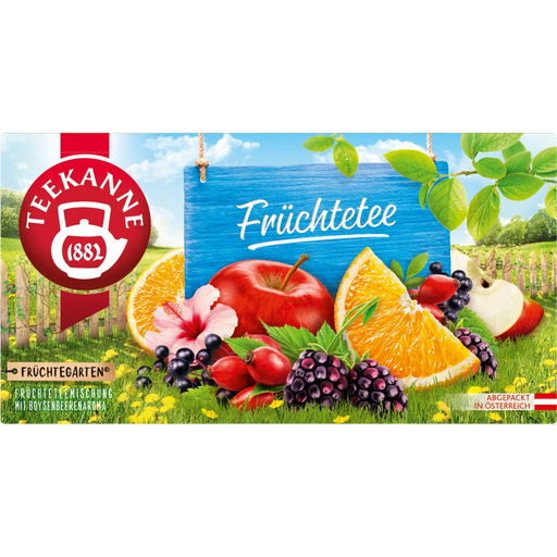 TEEKANNE Früchtegarten Fruit Tea - Mixed Fruits - 20 double chamber bags