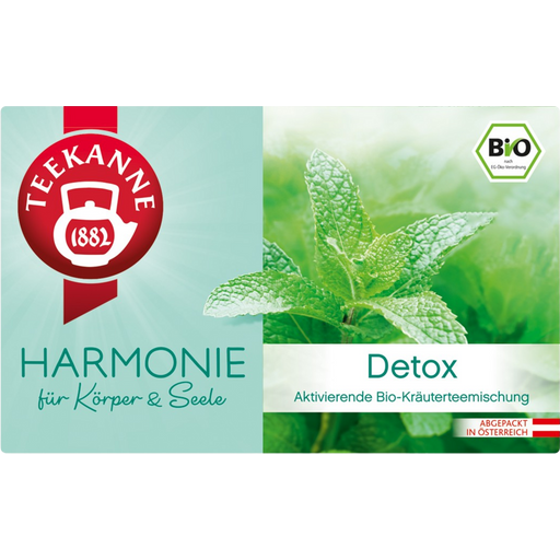 TEEKANNE Bio Harmónia - Menta, csalán és zöld tea - 20 duplakamrás filter