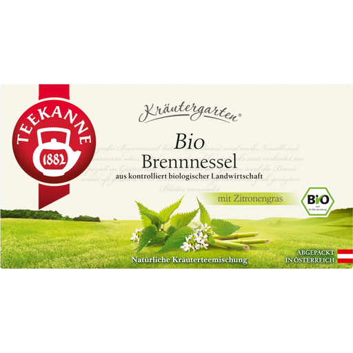 Organic Kräutergarten Herbal Tea - Nettle - 20 dvoukomorových sáčků