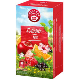 Früchtegarten Fruit Tea - Mixed Fruits (Family Pack) - 40 double chamber bags